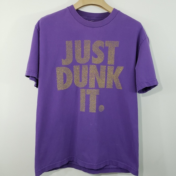 Nike Other - VTG Nike Basketball Tshirt "Just Dunk It" Large